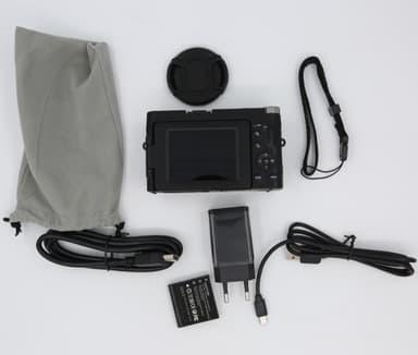 Digikamera 24 MP, HD 1080p ja 16x Zoom Musta