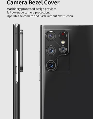 Objektiivin suojaus Samsung S22 Plus Blackille