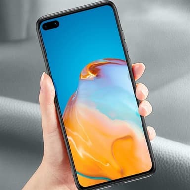 Puukuvioitu iskunkestävä matkapuhelimen kuori mallille Huawei P40 Pro+