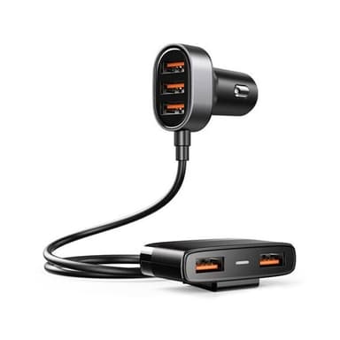 Joyroom Multi autolaturi 5x USB 6.2A pikalatauksella varustettuna