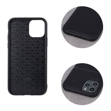 Elegance Takakansi Samsung Galaxy A03S Musta
