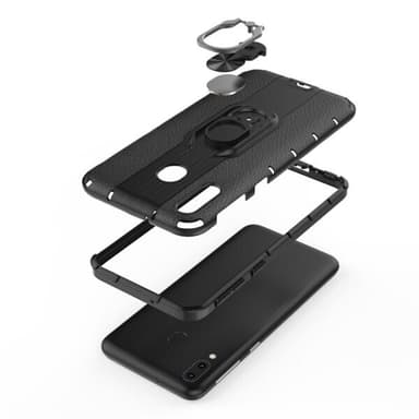 Kuori magneettikiinnityksellä ja tukirenkaalla Samsung Galaxy M20