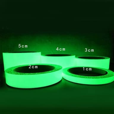 Itsevalaiseva fluoresoiva teippi - 10metriä