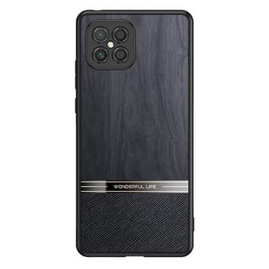 Stötsäkert mobilskal med trämotiv till Huawei nova 8 SE