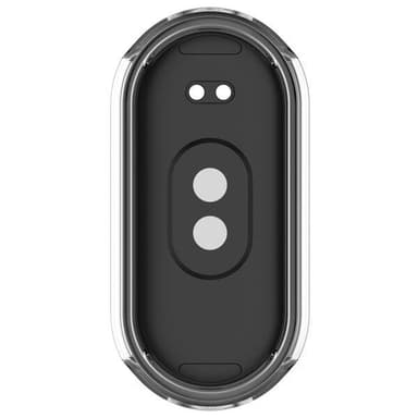 Suojakotelo Xiaomi Smart Band 9:lle - kirkas/valkoinen