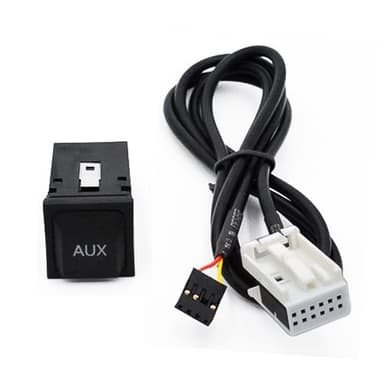 AUX-sovitinkaapeli ja pistoke Volkswagen RCD510/310/300+:lle