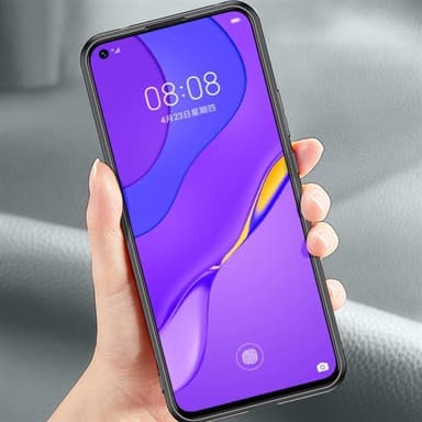 Puukuvioitu iskunkestävä matkapuhelimen kuori mallille Huawei nova 7 5G