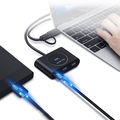 Ugreen USB-jakaja USB -  4xUSB 3.2 Gen 1