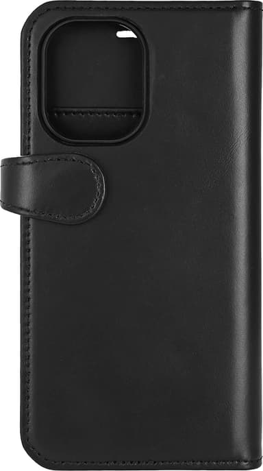 Buffalo iPhone 16 2in1 Leather MagSeries lompakkokotelo (musta)