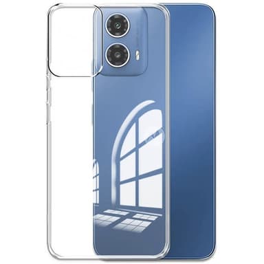 Silikonikotelo läpinäkyvä Motorola Moto G24