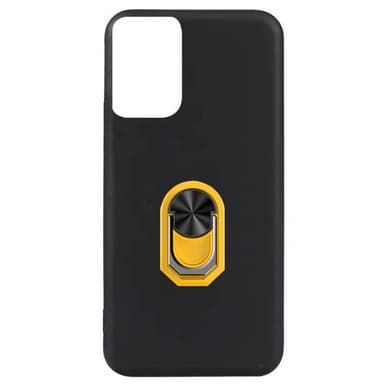 TPU sormuskotelo Motorola Moto G04 - Keltainen