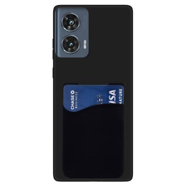 Silikonikuori korttitelineellä Motorola G35 - Musta
