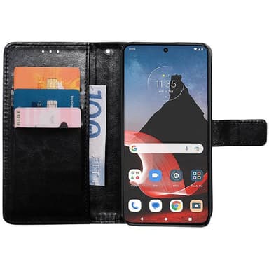 Lompakkokotelo 3-kortti Motorola ThinkPhone - Musta