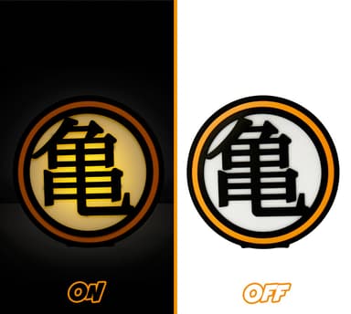 ABYStyle Dragon Ball valaisin (Kame Symbol)