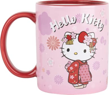 Konix Hello Kitty lämpöön reagoiva muki (Kimono)