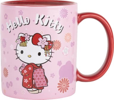 Konix Hello Kitty lämpöön reagoiva muki (Kimono)