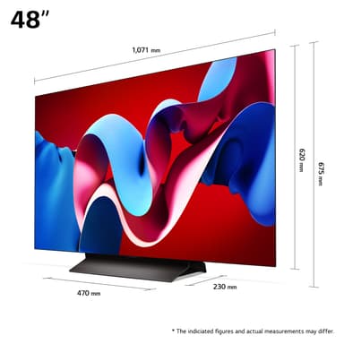 LG 48" C4 4K OLED evo TV (2024)