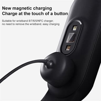 Latauskaapeli Xiaomi Mi Band 5 / 6 / 7 USB 45cm