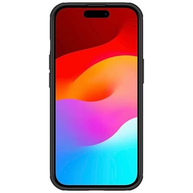 Nillkin Super Frosted Shield Pro Case iPhone 15 Plus -puhelimelle - musta