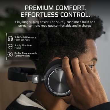 Corsair Virtuoso Max pelikuulokkeet (PC & PlayStation)