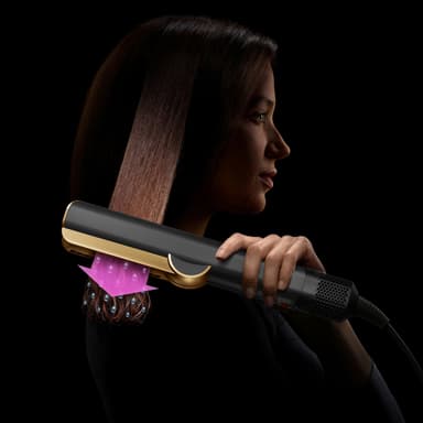 Dyson Airstrait suoristusrauta (Onyx/kulta)