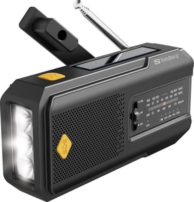 Sandberg Survivor All-in-1 radio 2000 - AM/FM - Mono