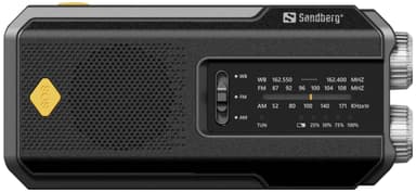 Sandberg Survivor All-in-1 radio 2000 - AM/FM - Mono