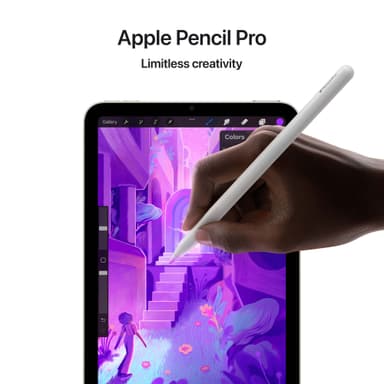 iPad mini A17 Pro Wi-Fi + Cellular 128 GB (tähtiharmaa)