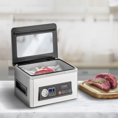 Caso VacuChef 50 tyhjiöpakkauslaite CS1416 (hopea)