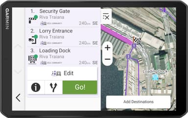 Garmin dēzl LGV820 GPS navigaattori kuorma-autoille