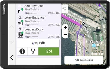 Garmin dēzl LGV1020 GPS navigaattori kuorma-autoille