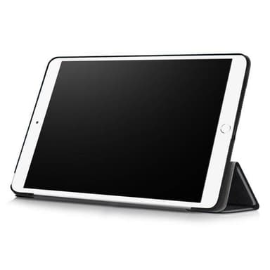 Kolmiosainen kotelo jalustalla iPad Air 2019 - musta