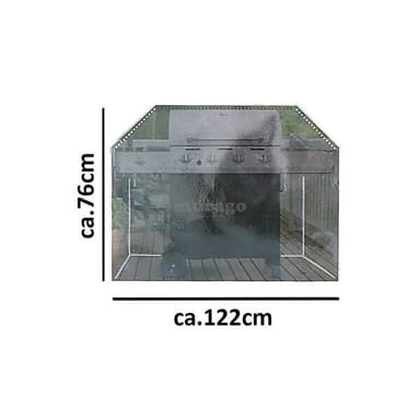 Kinzo Grillisuojus 122X71X76cm