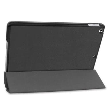 Kolmiosainen kotelo jalustalla iPad 10.2"" - musta