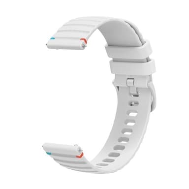 Silikoniranneke Samsung Galaxy Gear S3 Classic - Valkoinen