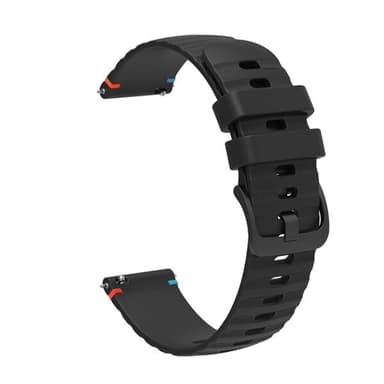 Silikoniranneke Samsung Galaxy Gear S3 Classic - musta