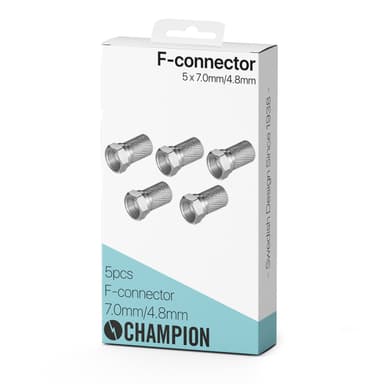 F-Contact 7.0 / 4.8m 5-pakkaus