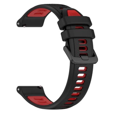Kellon ranneke silikoni Punainen 22 mm