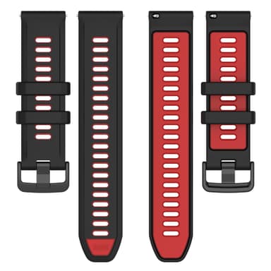 Kellon ranneke silikoni Punainen 22 mm
