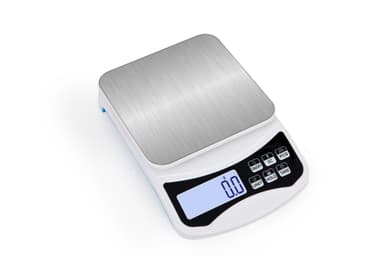 Digitaalinen keittiövaaka 5 kg / 0,1 g Valkoinen