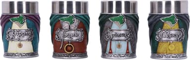 Nemesis Now Lord of the Rings shottilasit (Sam, Frodo, Pippin, Merry)