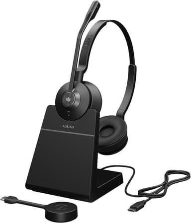 Jabra Engage 55 SE USB-C MS stereokuulokkeet (musta)