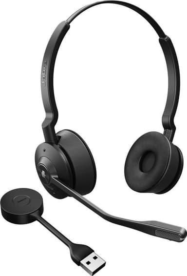 Jabra Engage 55 SE USB-C MS stereokuulokkeet (musta)