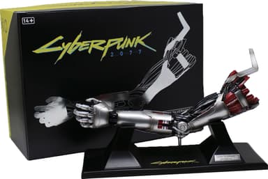 NeaMedia Icons Cyberpunk 2077 figuuri (Johnny Silverhandin käsivarsi)