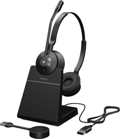 Jabra Engage 55 SE USB-A MS stereokuulokkeet (musta)