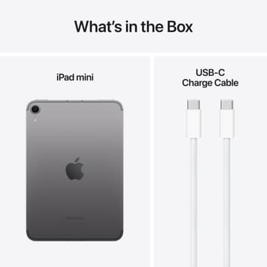 iPad mini A17 Pro Wi-Fi + Cellular 512 GB (tähtiharmaa)