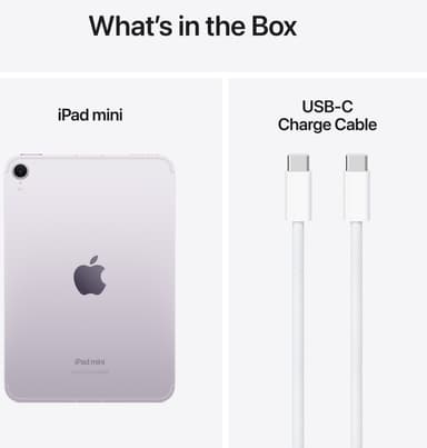 iPad mini A17 Pro Wi-Fi + Cellular 128 GB (violetti)