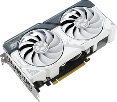 ASUS GeForce RTX 4060 DUAL OC White graphics card (8 GB GDDR6)