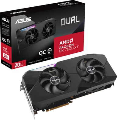 Asus Radeon RX7900 XT DUAL OC graphics card (20 GB GDDR6)