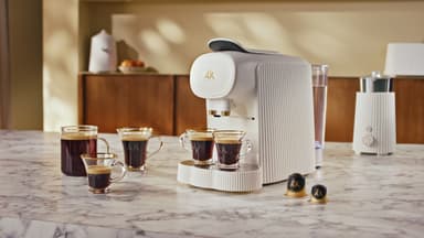 L'OR Barista Alessi kapselikone 4071587 (valkoinen)